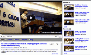Saluran Youtube Generasi Reformasi